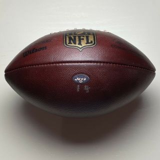 York Jets Game Wilson The Duke Nfl Football - Vs Bills Week 17 1/1/2017