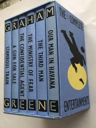 Folio Society Graham Greene The Complete Entertainments 6 Volume Set Illustrtaed