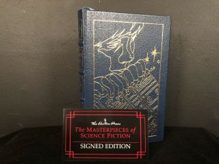 Ender’s Game By Orson Scott Card Signed Leather Easton Press.