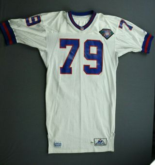 1994 Jones York Giants Game Issued Apex Jersey Size 46 Not Worn