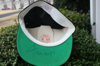 1960 ' s Willie Mays San Francisco Giants Autographed Game Hat KM Pro Cap 2