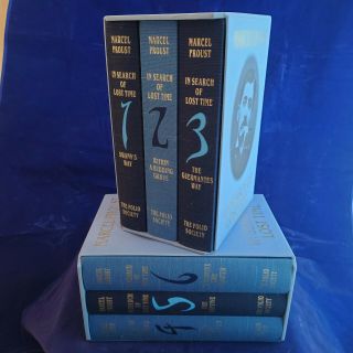 Folio Society - In Search Of Lost Time Volumes 1 - 6 Slipcase : Marcel Proust 1992