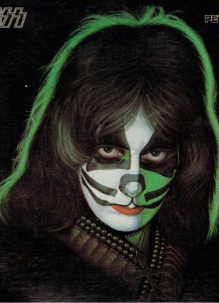 Peter Criss Kiss 1978 Solo Lp Vintage Record Album Credit Sheet Very Good,