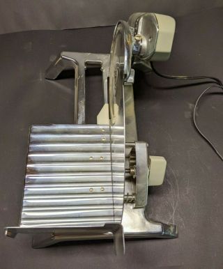 Vintage Rival Model 1101e/5 Stainless Steel Electric Food Slicer