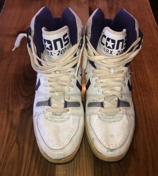 Karl Malone Game Worn Signed Shoes Sneakers Utah Jazz Beckett