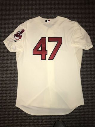Trevor Bauer Cleveland Indians Team Issued Jersey 2013 MLB Authenticated 5