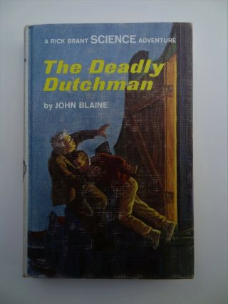 Rick Brant No.  22 Deadly Dutchman1967 Science Adventure John Blaine