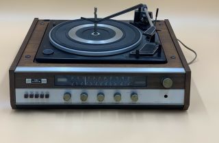 Vintage The Fisher 135 Turntable Fm - Am Receiver As - Is