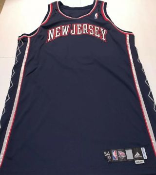 Men’s Adidas Nba Jersey Nets Jersey Sz 54,  4 Pro Cut Team Issued Vintage 2006