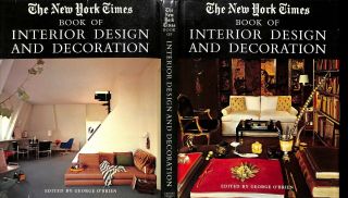 " The York Times Book Of Interior Design And Decoration " 1965 O 