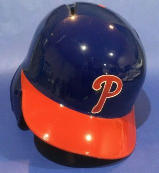 Walding 29 2019 Philadelphia Phillies Game Issued Batting Helmet Alt Mlb