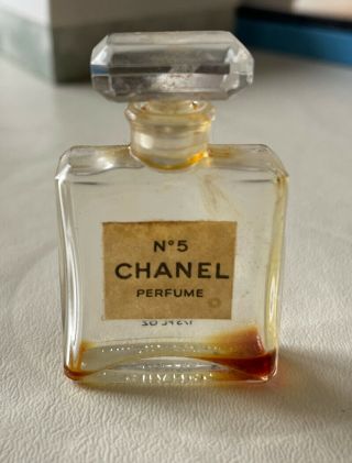 Vintage Chanel No.  5 Mini Perfume Bottle
