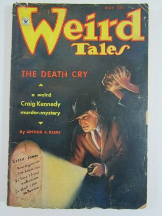 Weird Tales,  May 1935 Vg Robert E.  Howard Conan " Beyond The Black River "