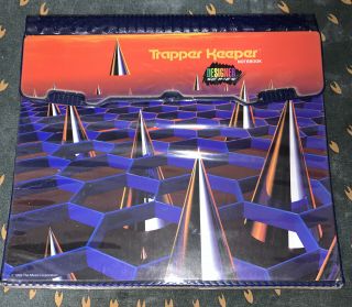 Vintage Mead Trapper Keeper Notebook Designer Series 1993 With Vintage Folders