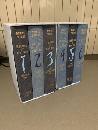 In Search Of Lost Time - Marcel Proust - Folio Society 2001 - 6 Volume Set
