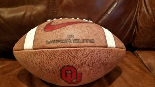 Oklahoma Sooners Nike Vapor Elite Game Ball