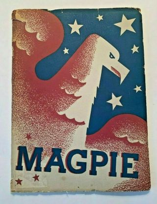 James Baldwin Ed.  Of Magpie Literary & Art Publication 1942 Of Dewitt Clinton Hs