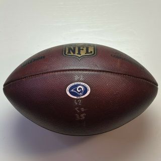 2018 Los Angeles Rams Game Wilson The Duke Nfl Football Todd Gurley Goff