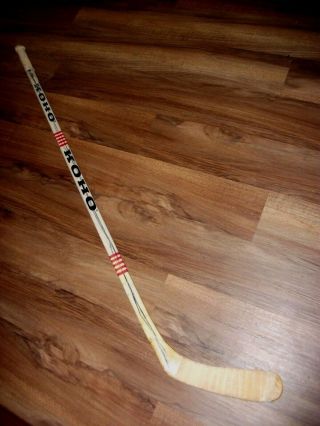Vintage Game Rookie Era Phil Housley Buffalo Sabres Hockey Stick Perfect