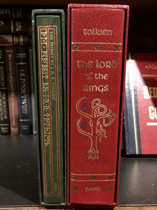The Hobbit And Lord Of The Rings Hmco Collectors Edition Books Jrr Tolkien 1966