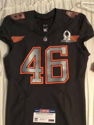 2015 Redskins Alfred Morris Game Issued Pro Bowl Jersey