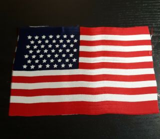 Vintage United States American 49 Star Flag 1959 Silk