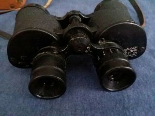 Vintage Bausch & Lomb Zephyr 7 X 35 Field Binoculars With Case