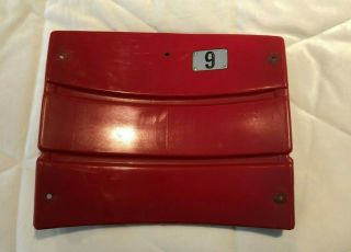 Boston Red Sox Fenway Park Seat Back Mlb Authentication