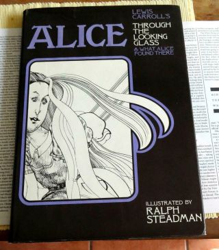 Alice In Wonderland:thru The Looking Glass 1st Us Ill Ralph Steadman,  Ephemera