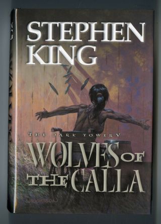 The Dark Tower V: Wolves Of The Calla Signed First Edition Dm Grant 2003