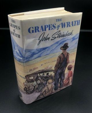 The Grapes Of Wrath John Steinbeck First Edition Fifth Printing 1939 Facs