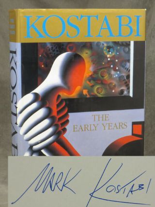 Basil Chattington / Kalev Mark Kostabi The Early Years Signed 1st Edition 1990