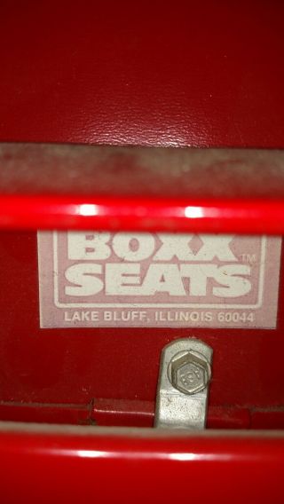 Autographed Michael Jordan 90s Chicago Bulls Game Courtside Seat Chair 4