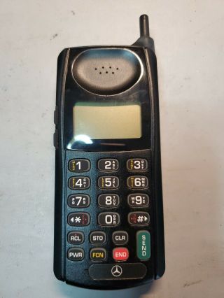 Vintage Motorola Limited Edition Mercedes Cell Phone With Battery