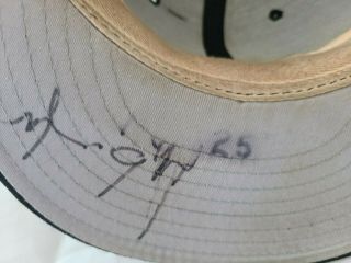Don Baylor game worn auto ' d ' 90s Colorado Rockies cap,  MVP,  Manager of the Year 2