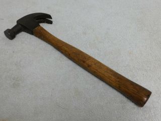 Vintage Early Stanley Sweetheart No 12 10 Oz Claw Hammer