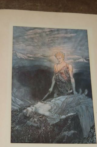 1911 Arthur Rackham Siegfried & The Twilight Of The Gods By Wagner 30 Col Plts