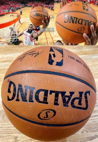 Rockets Trailblazers Game Playoff Basketball James Harden,  Lillard Fanatics