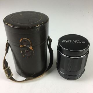 Vintage Honeywell Pentax Asahi Camera Lens 1:2.  5/135,  Model 6614364,  With Case