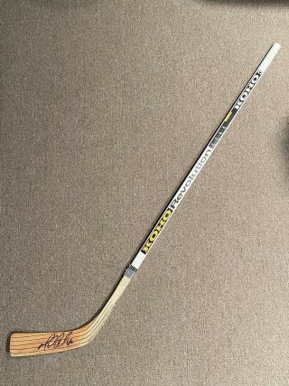 Mario Lemieux Pittsburgh Penguins Signed Koho Revolution Hockey Stick