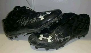Nick Roach Autographed Signed Auto Game Cleats Chicago Bears