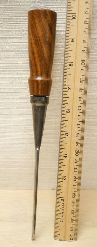 Old Woodworking Tools Vintage 1/8 " Keen Kutter Mortising Socket Chisel