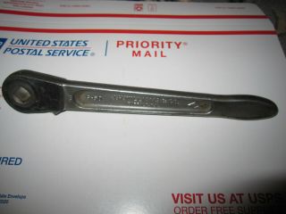 Vintage J.  H.  Williams & Co.  No.  S50 1/2 " Drive Ratchet Wrench Good Cond.