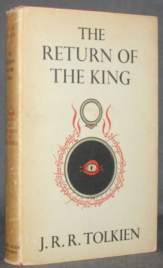 Lord Of The Rings Tolkien Return Of The King George Allen 1965 1st Ed 11th Ptg