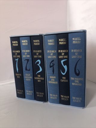 Marcel Proust - In Search Of Lost Time 6 Volume Set - Folio Society -