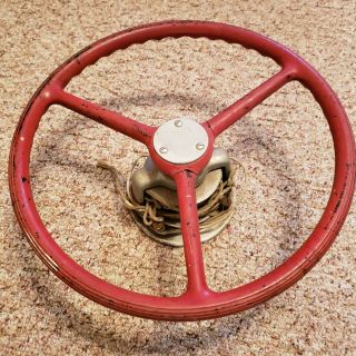 Vintage Sheller 3 Spoke 15 " Boat Steering Wheel