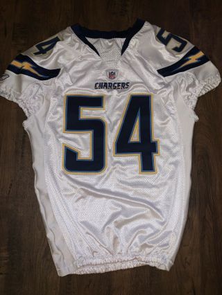2010 Stephen Cooper San Diego Chargers Game Worn Jersey