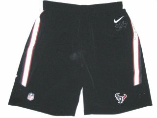 Cj Fiedorowicz Houston Texans Game Worn Cleats And Signed Houston Texans Shorts