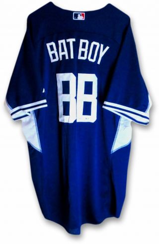 Bat Boy Team Issue Batting Practice Jersey Los Angeles Dodgers Bb Size 42 Holo