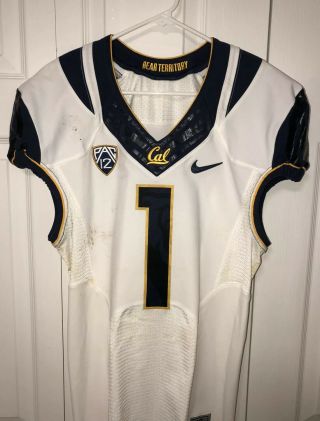 Cal Golden Bears Game Worn Authentic On Field Jersey